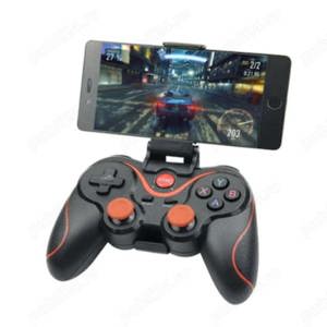 Controller gamepad  bluetooth X7 , cu suport pentru telefon,nou - imagine 2