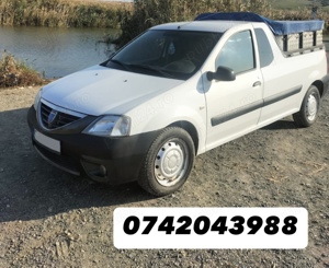 Dacia Logan Pick-up 1.6MPI 90 CP, Servo, Aer Conditionat - imagine 1