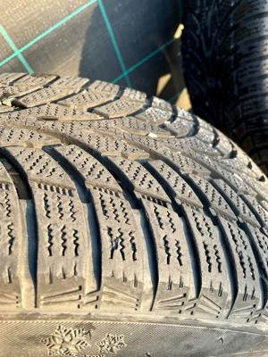 Jante + Cauciucuri Iarna BMW R16 seria 3, seria 1