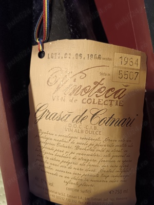 Sticlă vin colectie