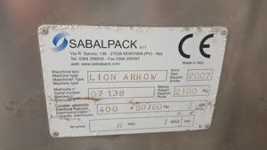 MASINA ORIZONTALA DE AMBALAT  fabricata in Italia - Sabalpack 2007 - imagine 1