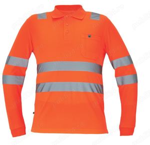 Bluza tricou de vara LUGO reflectorizant mar L