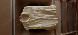 camasa din bumbac ,culoare galben,Colin's,XLguler cu broderie