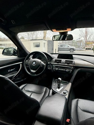 BMW GT 318d negru   automat   scaune piele  impecabil   euro 6 - imagine 6