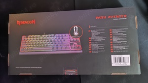 Tastatura wireless Gaming Redragon Draconic Pro Mecanica Brown Switch - imagine 4