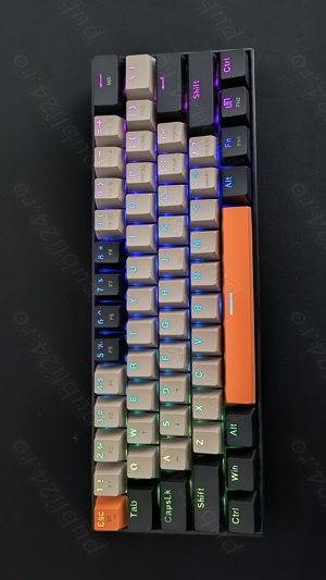 Tastatura wireless Gaming Redragon Draconic Pro Mecanica Brown Switch - imagine 2