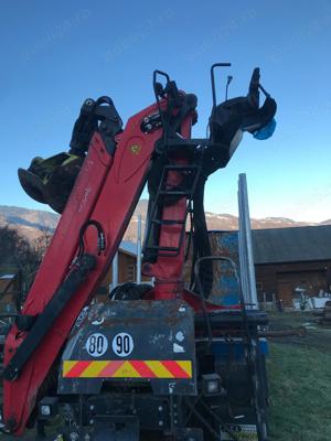 Camion cu Macara forestieră  - imagine 3