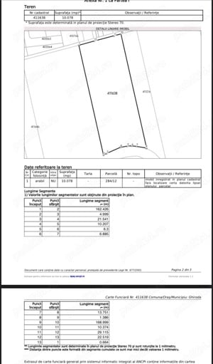 Vand teren extravilan Ghiroda - imagine 3
