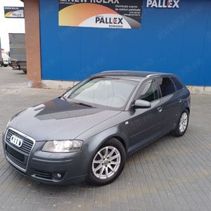 Audi a3 2.0 tdi 140 cai s line ,xenon,piele alcantara,pilot Import Germania  - imagine 7