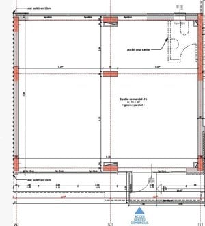 Spatiu coomercial, 70 mp, disponibilitate parcari, zona Cetatii - imagine 4