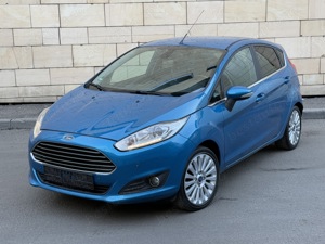 Ford Fiesta Titanium 1.6TDCI 95CP led  navi  piele  senzori  keyless full options - imagine 1