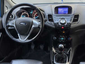 Ford Fiesta Titanium 1.6TDCI 95CP led  navi  piele  senzori  keyless full options - imagine 4