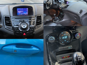 Ford Fiesta Titanium 1.6TDCI 95CP led  navi  piele  senzori  keyless full options - imagine 7