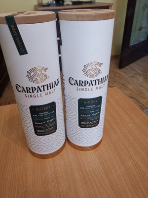 Whisky Carpathian Single Malt, 46%,(feteasca Neagră). 