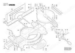 Piese Circular unghiular Bosch GTM12 - imagine 3