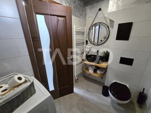 Apartament functional in regim hotelier 4 camere terasa parcare Sibiu - imagine 18