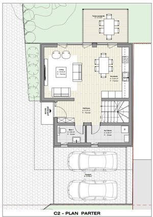 Buziasului-Continental | Case individuale | Carport - imagine 9