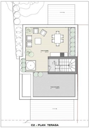 Buziasului-Continental | Case individuale | Carport - imagine 11