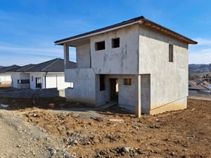 Vand casa noua, teren 480 mp, Corunca, Mures