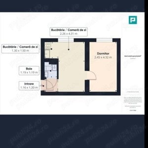 Vanzare Apartament 2 camere Rahova  - imagine 3