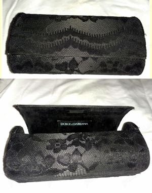 poseta neagra plic D&G