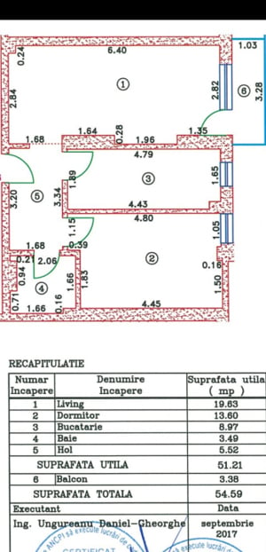 Apartament 2 camere Uverturii, Militari - imagine 7