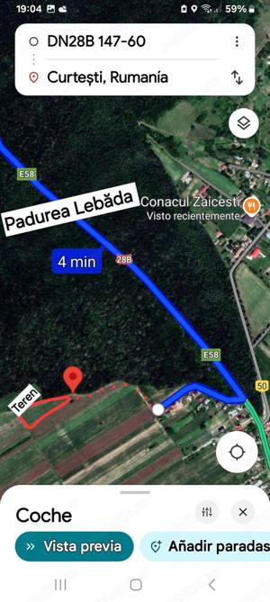 Teren de vânzare Zaicesti la 4 min de Complexul Lebădă! - imagine 4