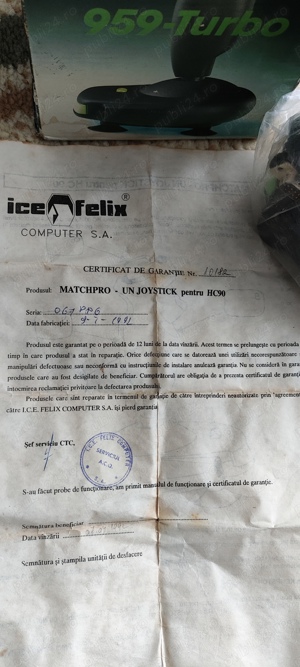 Joystick STZ professionals MATCH-PRO 959-Turbo, HC, Spectrum - imagine 4