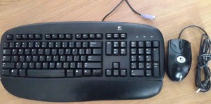 kit Logitech tastatura si mouse