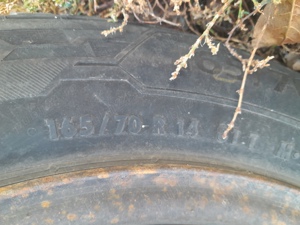 Cauciucuri Iarna si jante  165 70 R14 - imagine 2