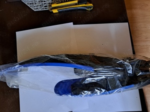 set aparatori bicicleta din plastic  albastre 