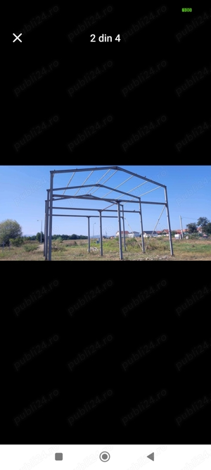 Vând hală metalică 