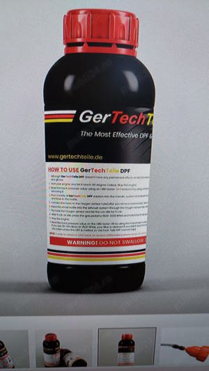 Soluție curățare filtre de particule GerTechTeile DPF