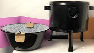 Set soba + ceaun 30L   Ideal pentru gatit afara! 