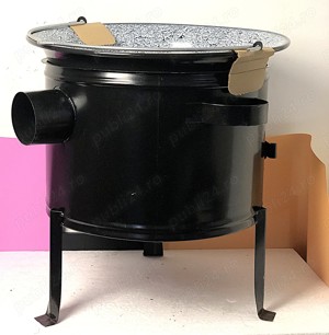 Ceaun 40L + Suport cu horn   Gateste traditional oriunde!