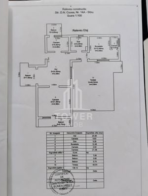 Apartament spațios la casă, 2 camere | 72mpu – Sub Arini - imagine 14