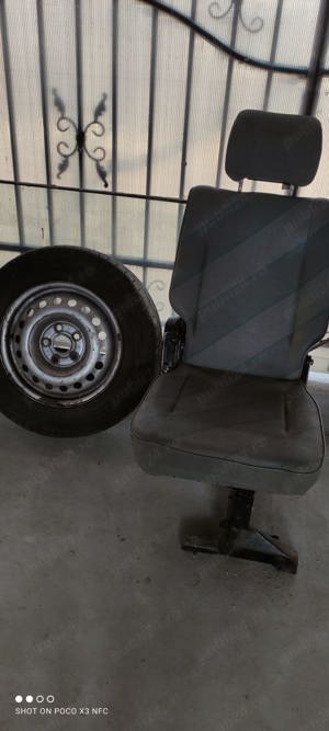 Jante cu cauciucuri + scaun