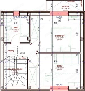 Duplex. 3 camere. Langa Primarie. Pret avantajos. Finisat la cheie - imagine 13