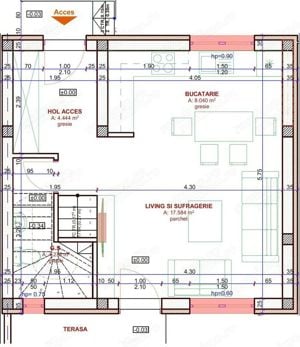 Duplex. 3 camere. Langa Primarie. Pret avantajos. Finisat la cheie - imagine 12