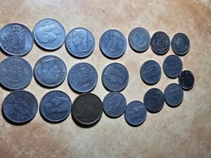 Lot monede Belgia