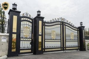 porti   gard din fier forjat 