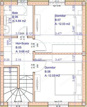 Duplex 3 camere in Chisoda. La asfalt. Complex rezidential nou - imagine 8