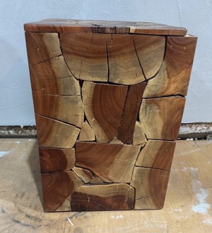 Masuta rustica din lemn masiv; Taburet; Scaunel