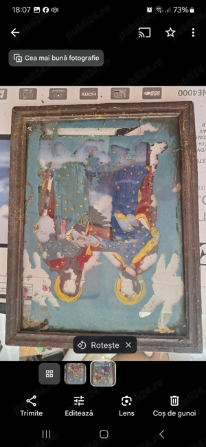 Icoane pictate pe sticla - imagine 3