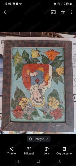 Icoane pictate pe sticla - imagine 4