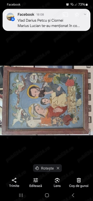 Icoane pictate pe sticla - imagine 2