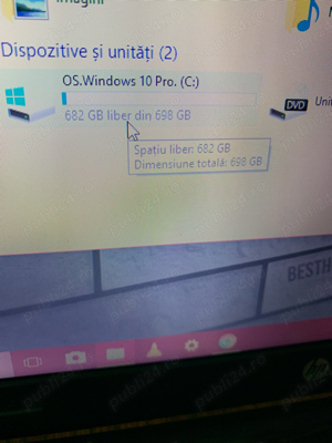 Laptop HP Display mare 17,3 inch Led,Windows 10 Pro,6gb ram ddr3, 700gb memorie perfect functional. - imagine 3