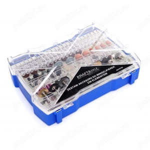 Set 420 accesorii pentru mini bormasina, Total, multicolor - imagine 3