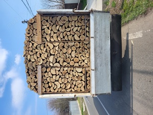 paleti lemne de foc tăiate și sparte - imagine 3