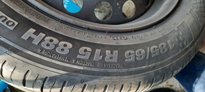 vând roți complete anvelope vară logan 185 65 R15 - imagine 5